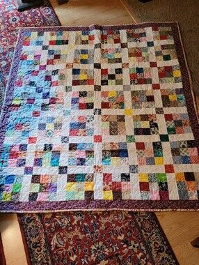 Vintage Handmade Couch Throw